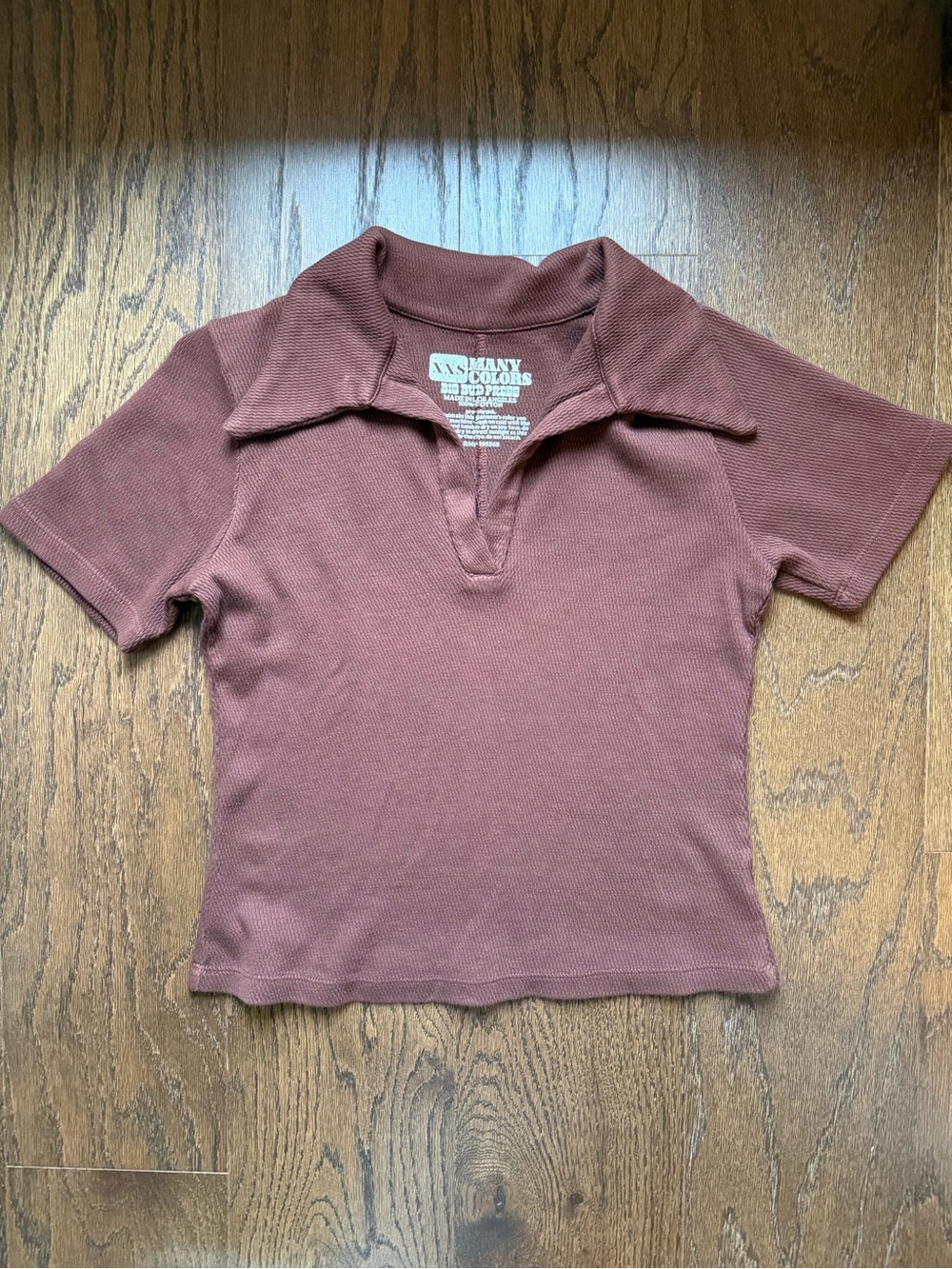 Big Bud Press Short Sleeve Fisherman Polo XXS Fudgesicle Brown